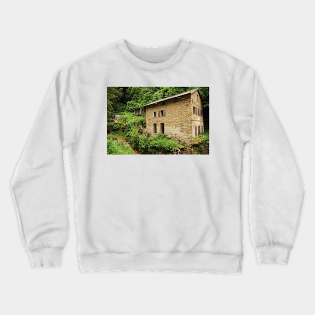 Abandoned Mill Near Salino Crewneck Sweatshirt by jojobob